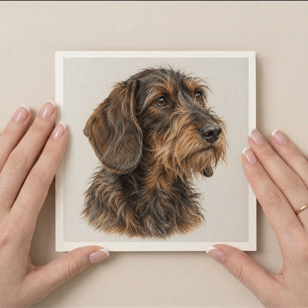 PP-GRE-6x6-ENVELOPE - Square Greetings Cards Mockup