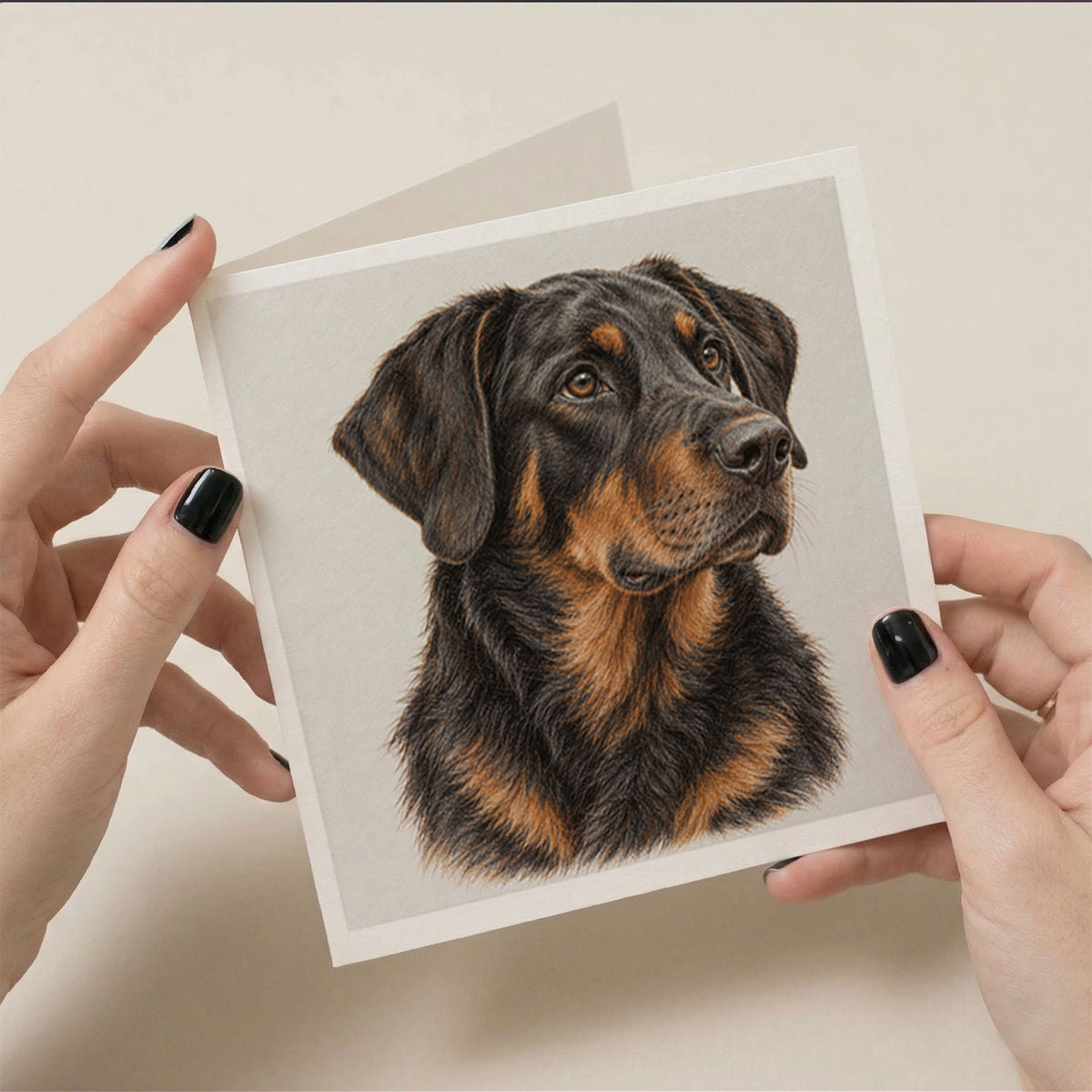 PP-GRE-6x6-ENVELOPE - Square Greetings Cards Mockup
