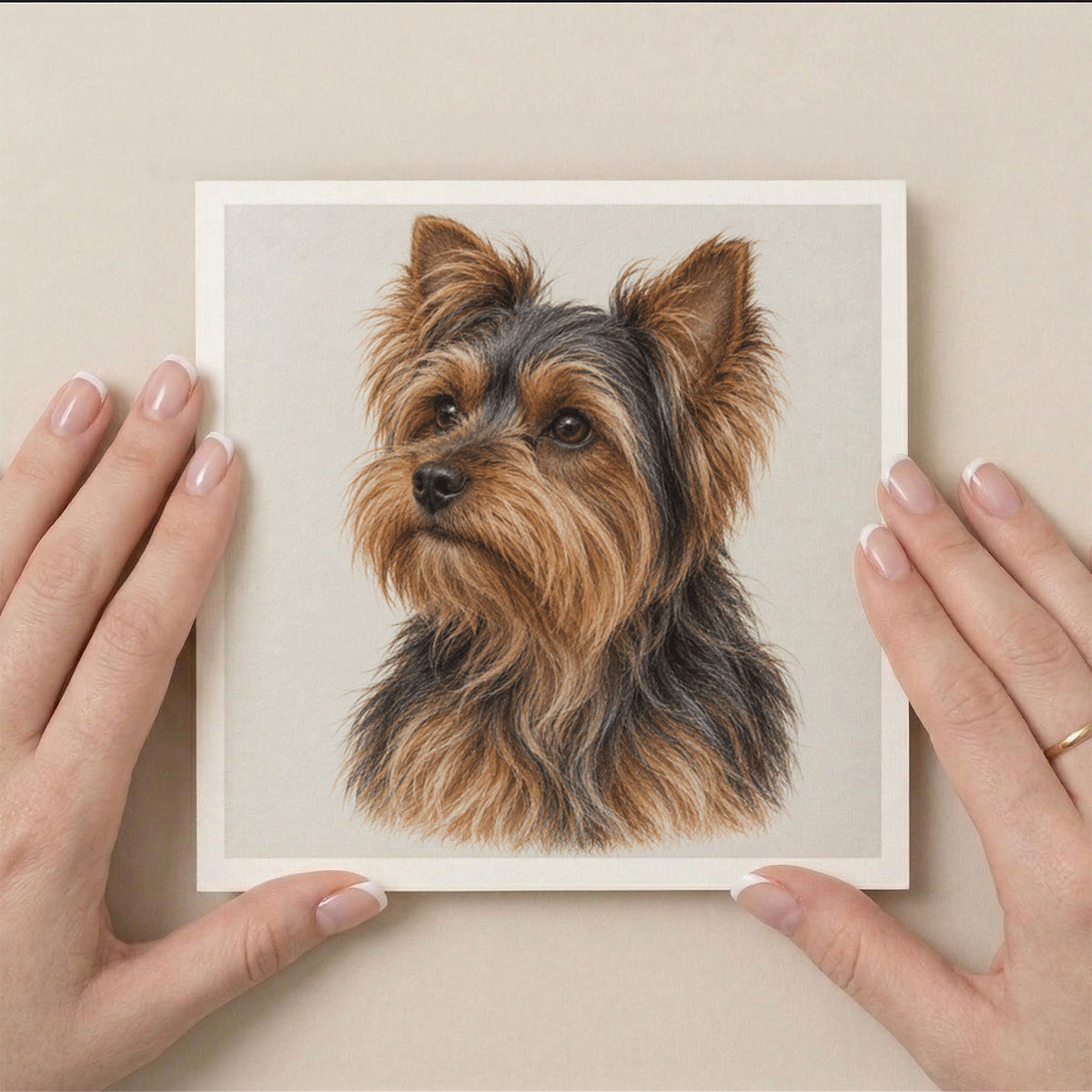 PP-GRE-6x6-ENVELOPE - Square Greetings Cards Mockup