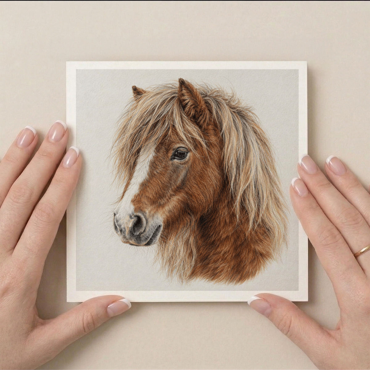 PP-GRE-6x6-ENVELOPE - Square Greetings Cards Mockup