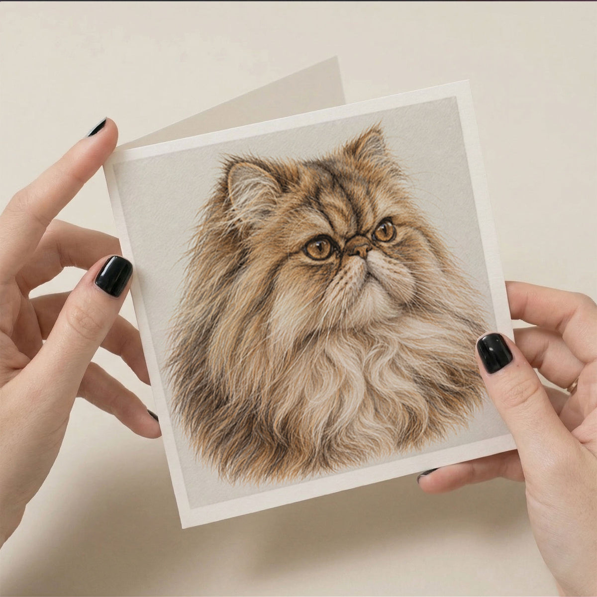 PP-GRE-6x6-ENVELOPE - Square Greetings Cards Mockup