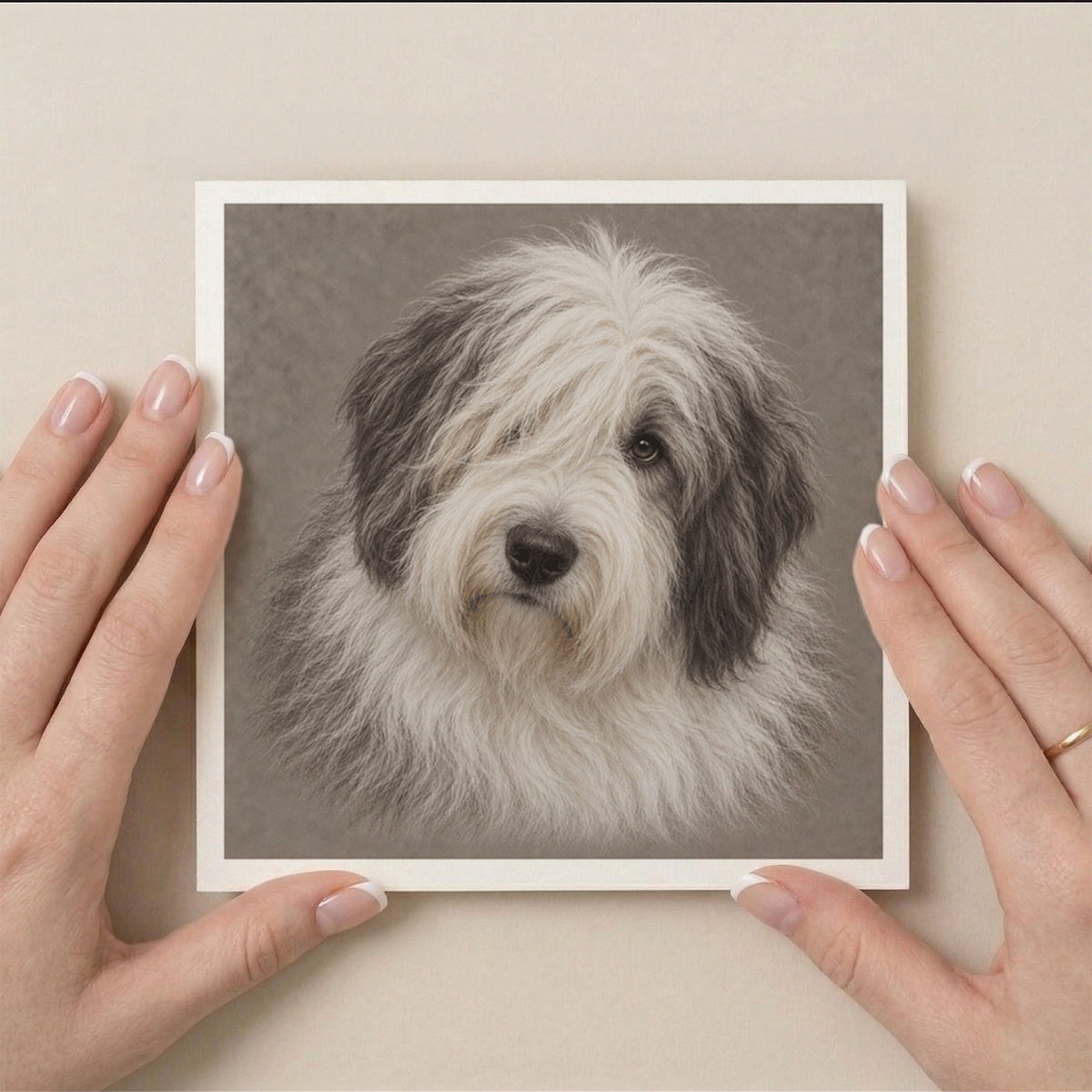 PP-GRE-6x6-ENVELOPE - Square Greetings Cards Mockup