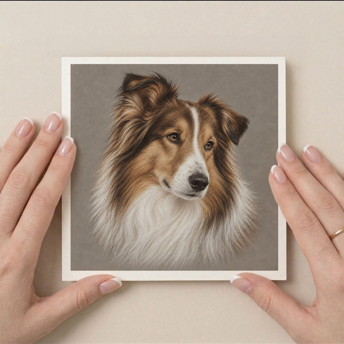 PP-GRE-6x6-ENVELOPE - Square Greetings Cards Mockup
