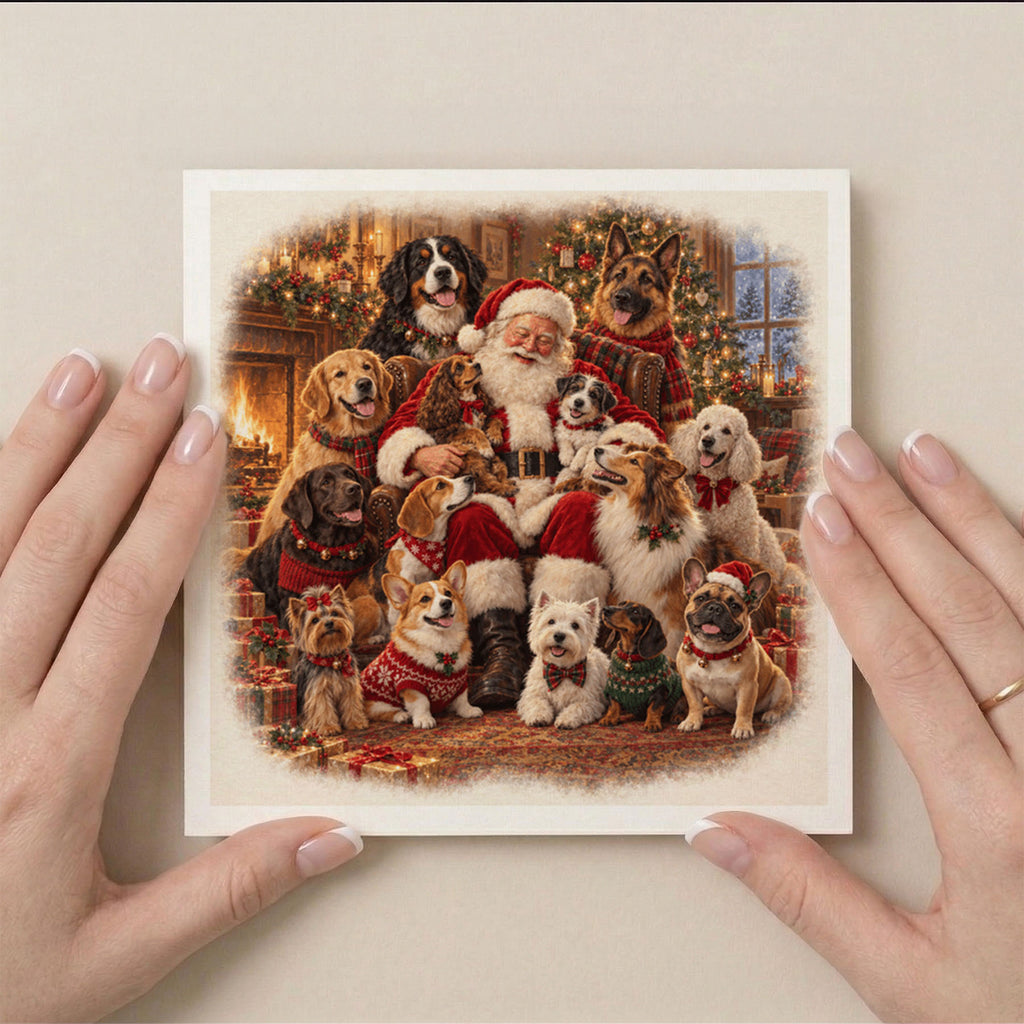 PP-GRE-6x6-ENVELOPE - Square Greetings Cards Mockup