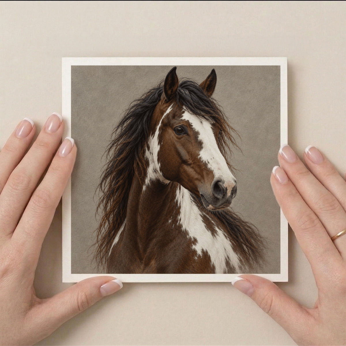 PP-GRE-6x6-ENVELOPE - Square Greetings Cards Mockup