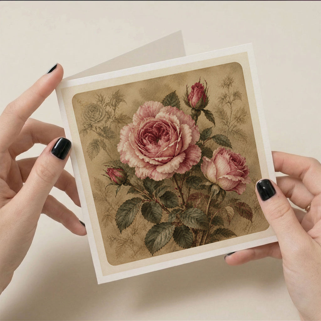 PP-GRE-6x6-ENVELOPE - Square Greetings Cards Mockup