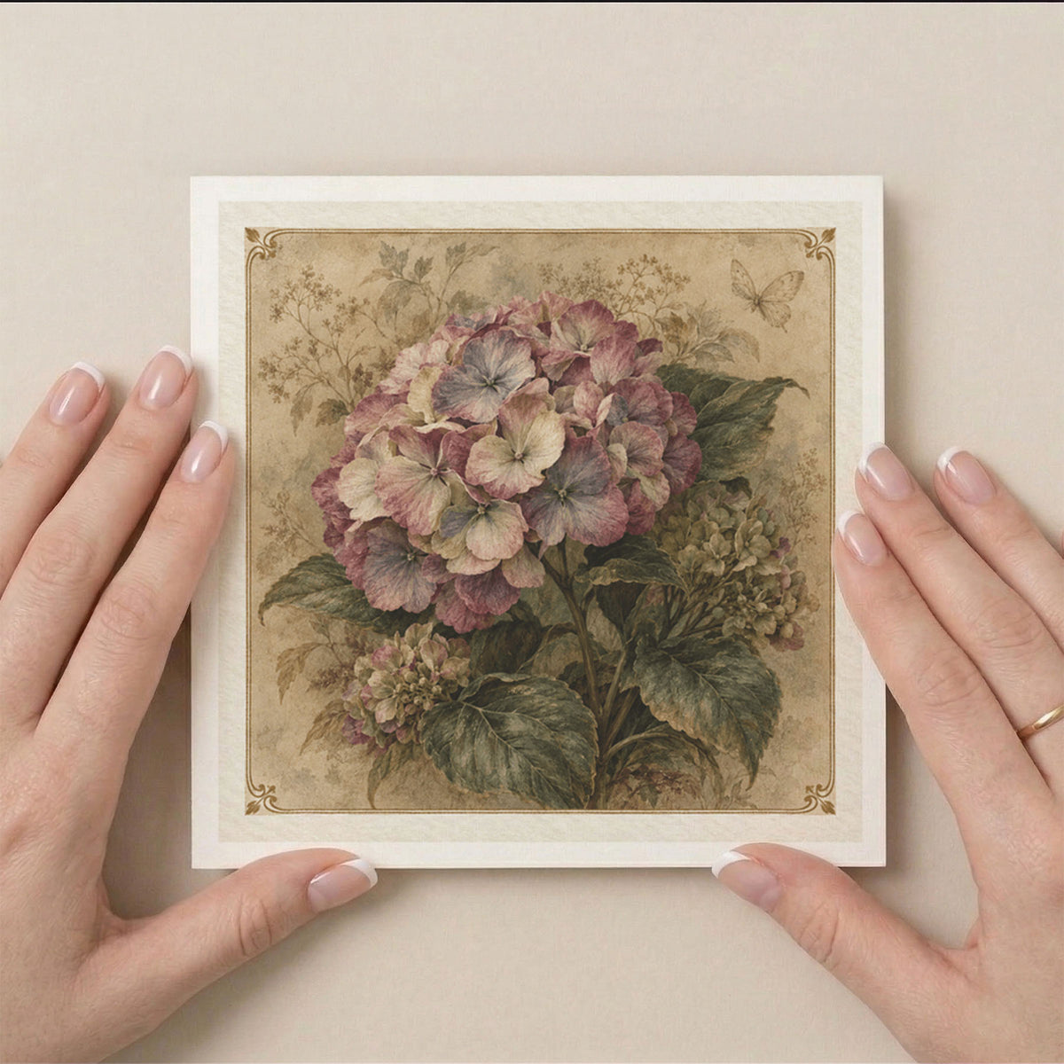 PP-GRE-6x6-ENVELOPE - Square Greetings Cards Mockup