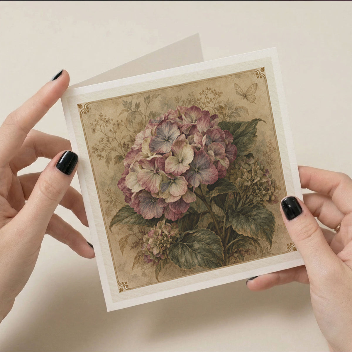 PP-GRE-6x6-ENVELOPE - Square Greetings Cards Mockup