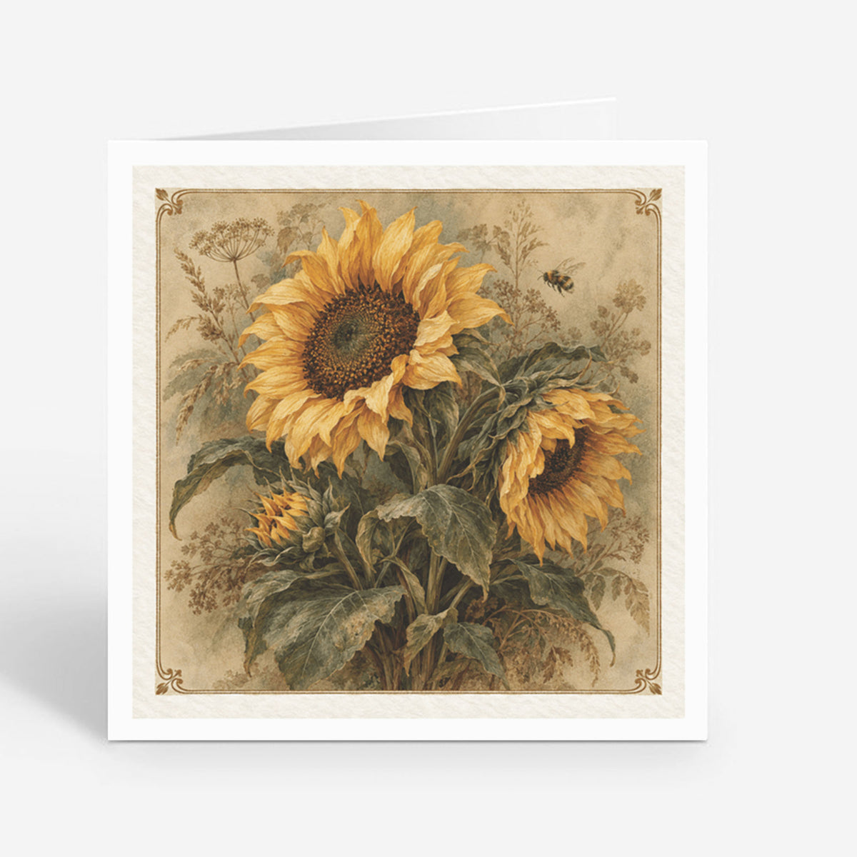 PP-GRE-6x6-ENVELOPE - Square Greetings Cards Mockup