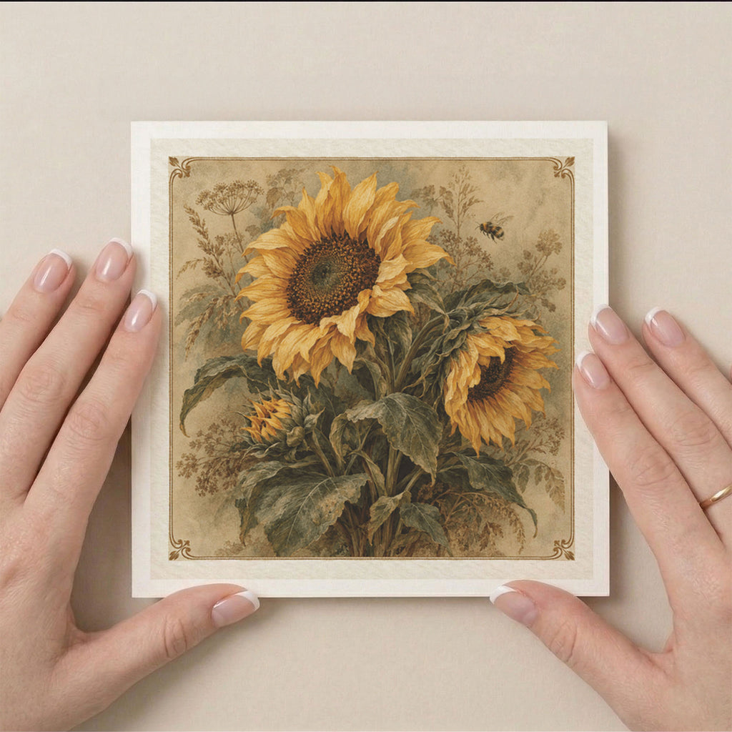 PP-GRE-6x6-ENVELOPE - Square Greetings Cards Mockup