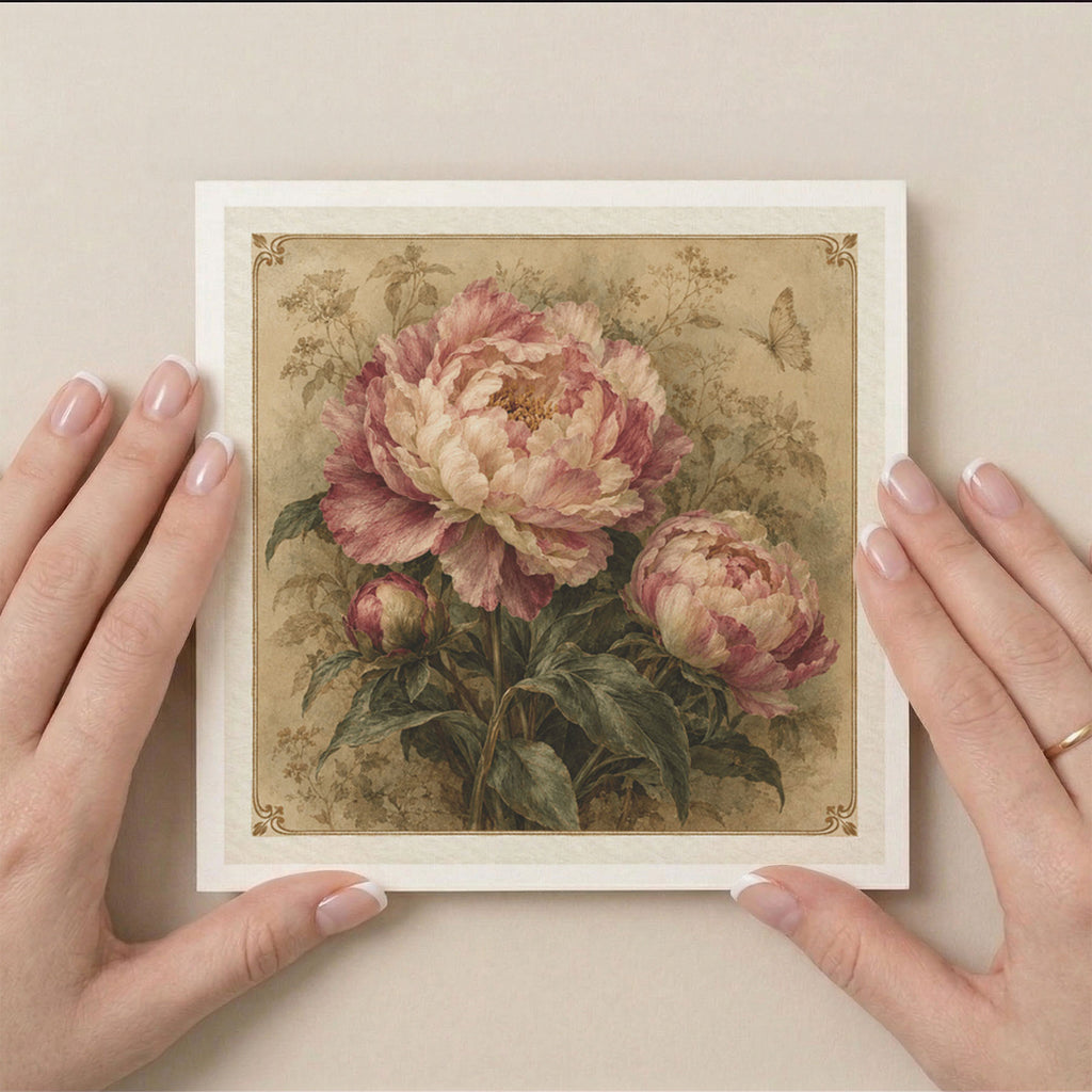 PP-GRE-6x6-ENVELOPE - Square Greetings Cards Mockup