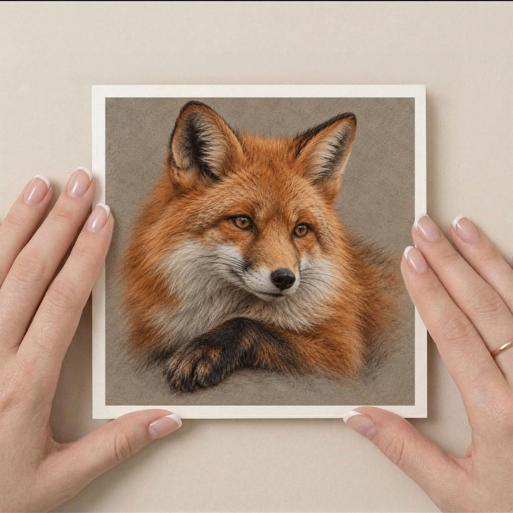 PP-GRE-6x6-ENVELOPE - Square Greetings Cards Mockup