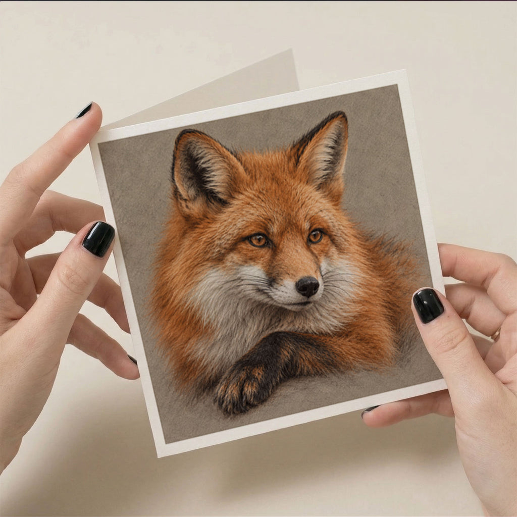 PP-GRE-6x6-ENVELOPE - Square Greetings Cards Mockup