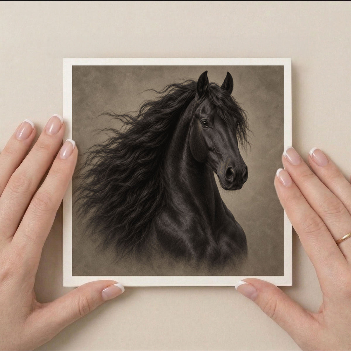PP-GRE-6x6-ENVELOPE - Square Greetings Cards Mockup