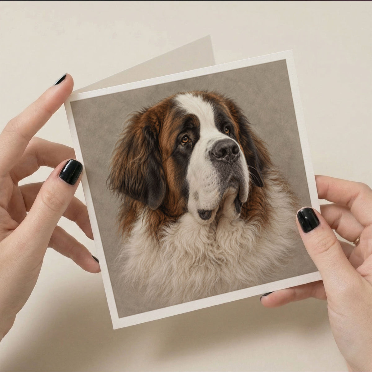PP-GRE-6x6-ENVELOPE - Square Greetings Cards Mockup